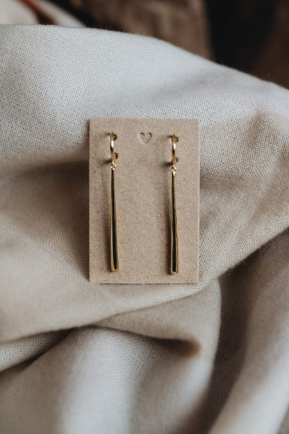 Silver Pendulum Earrings. Vela