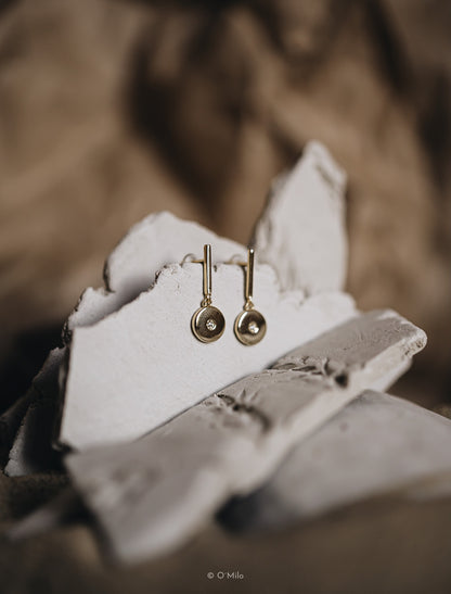 Full Moon Earrings. Orla