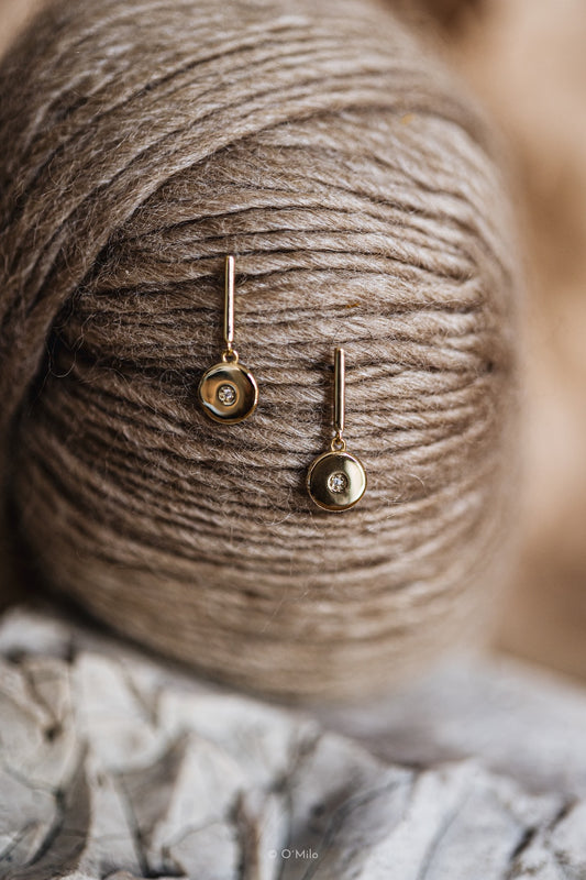 Full Moon Earrings. Orla