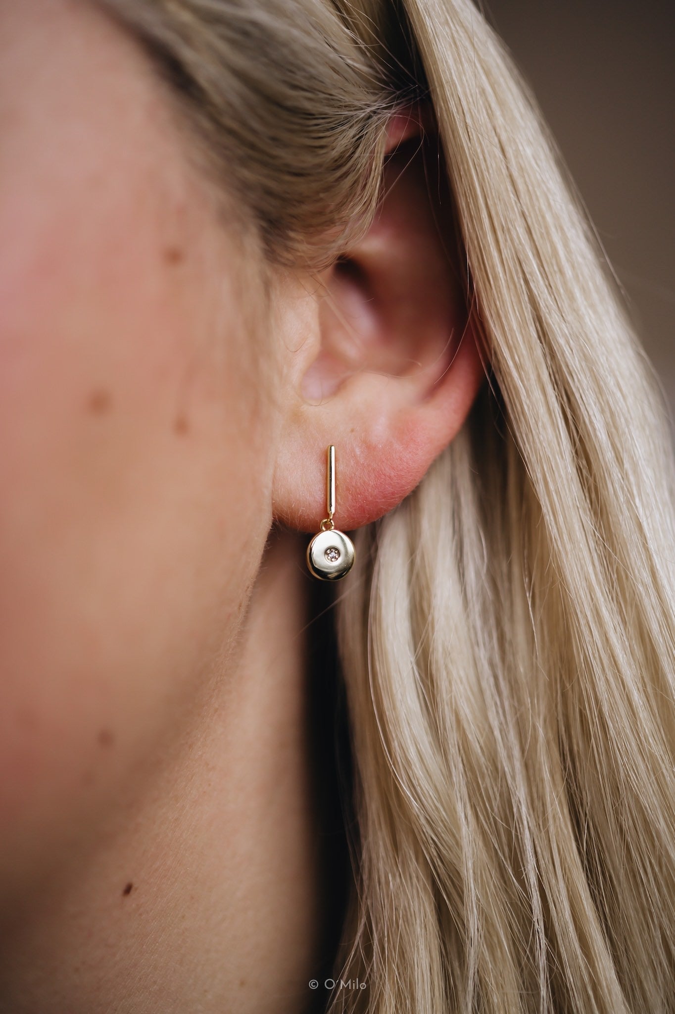 Full Moon Earrings. Orla