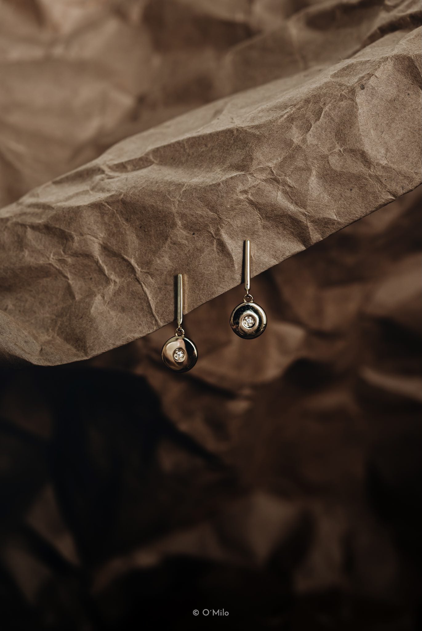 Full Moon Earrings. Orla