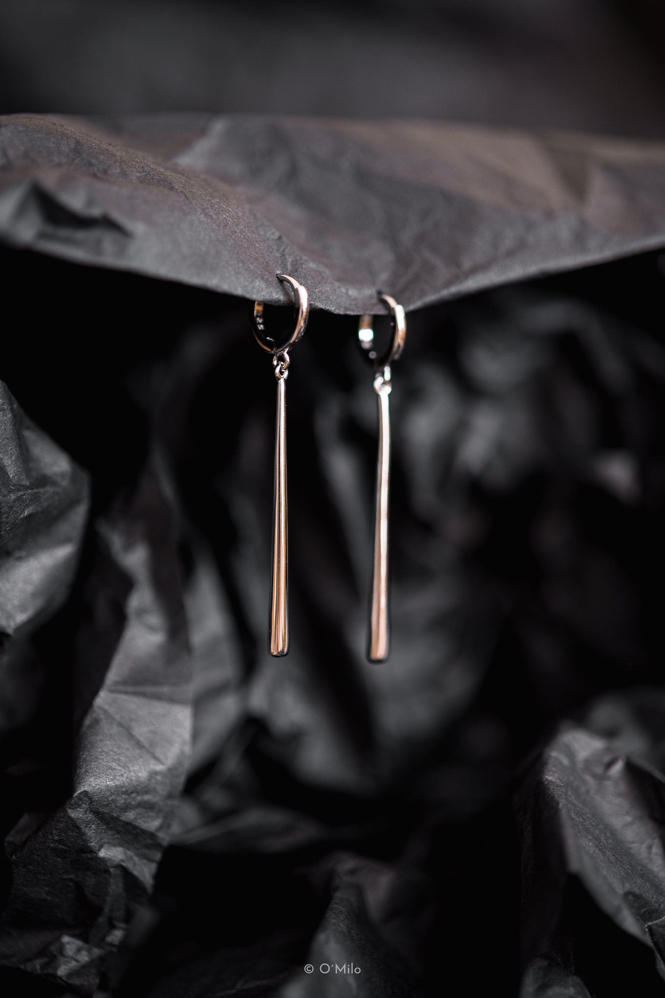 Silver Pendulum Earrings. Vela